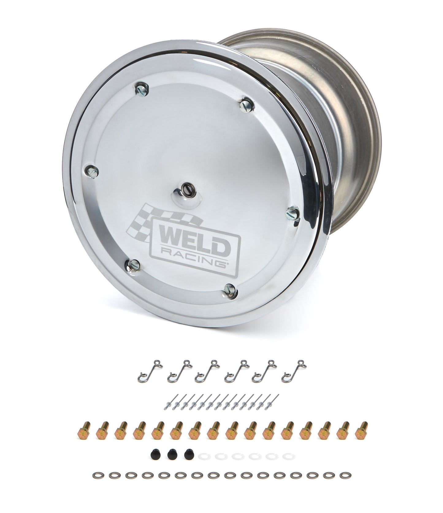 Weld Racing WEL559-5455-6 15 X 14 Wide 5 XL 5in BS Bead-Loc 14.2 lbs w/Cvr