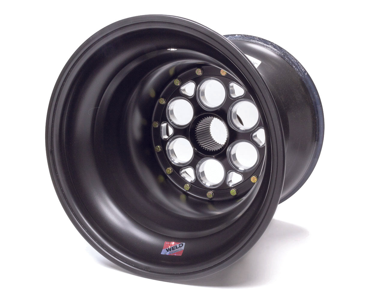 Weld Racing WEL735B-515B37 15x15 7 in BS Inner Bead Lock All Black