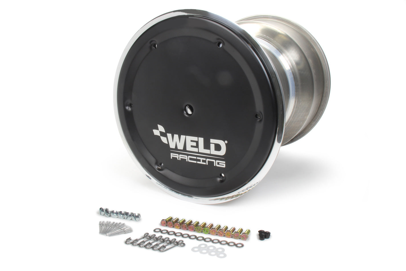 Weld Racing WEL735B-51756BC-6 15x17 42 Spline 6in BS Bead-Loc w/Cover