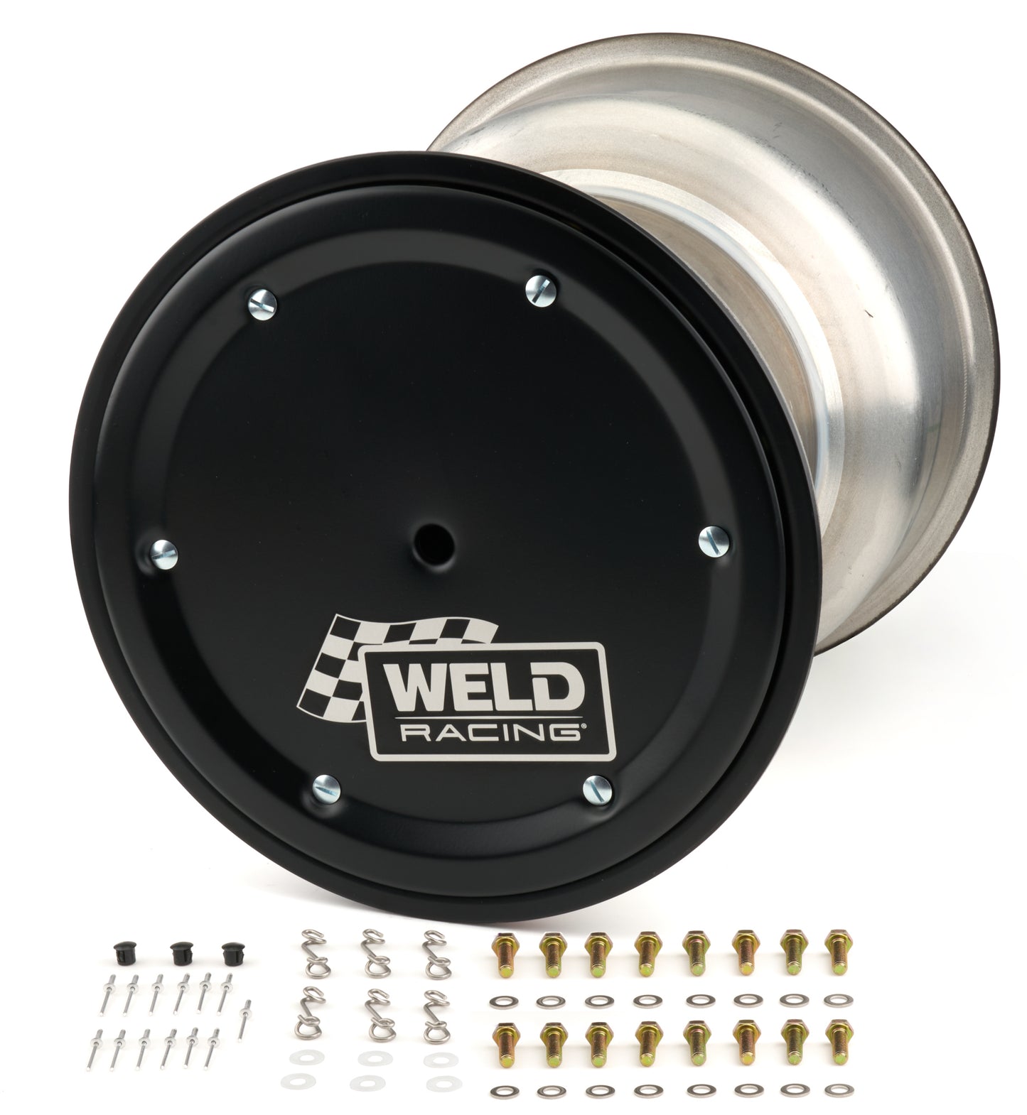 Weld Racing WEL735B-517B56K-6 15 x17 Mag. Sprint Wheel 42-Spline 6in Offset