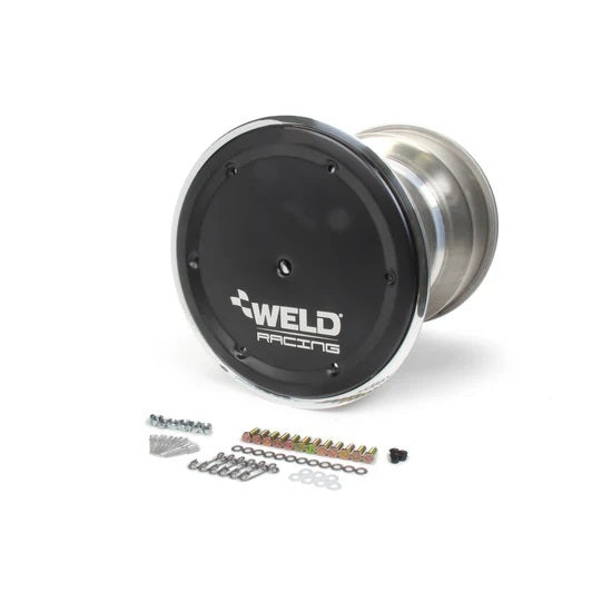 Weld Racing WEL735B-51856BC-6 15x18 42 Spline 6in BS Bead-Loc w/Cover