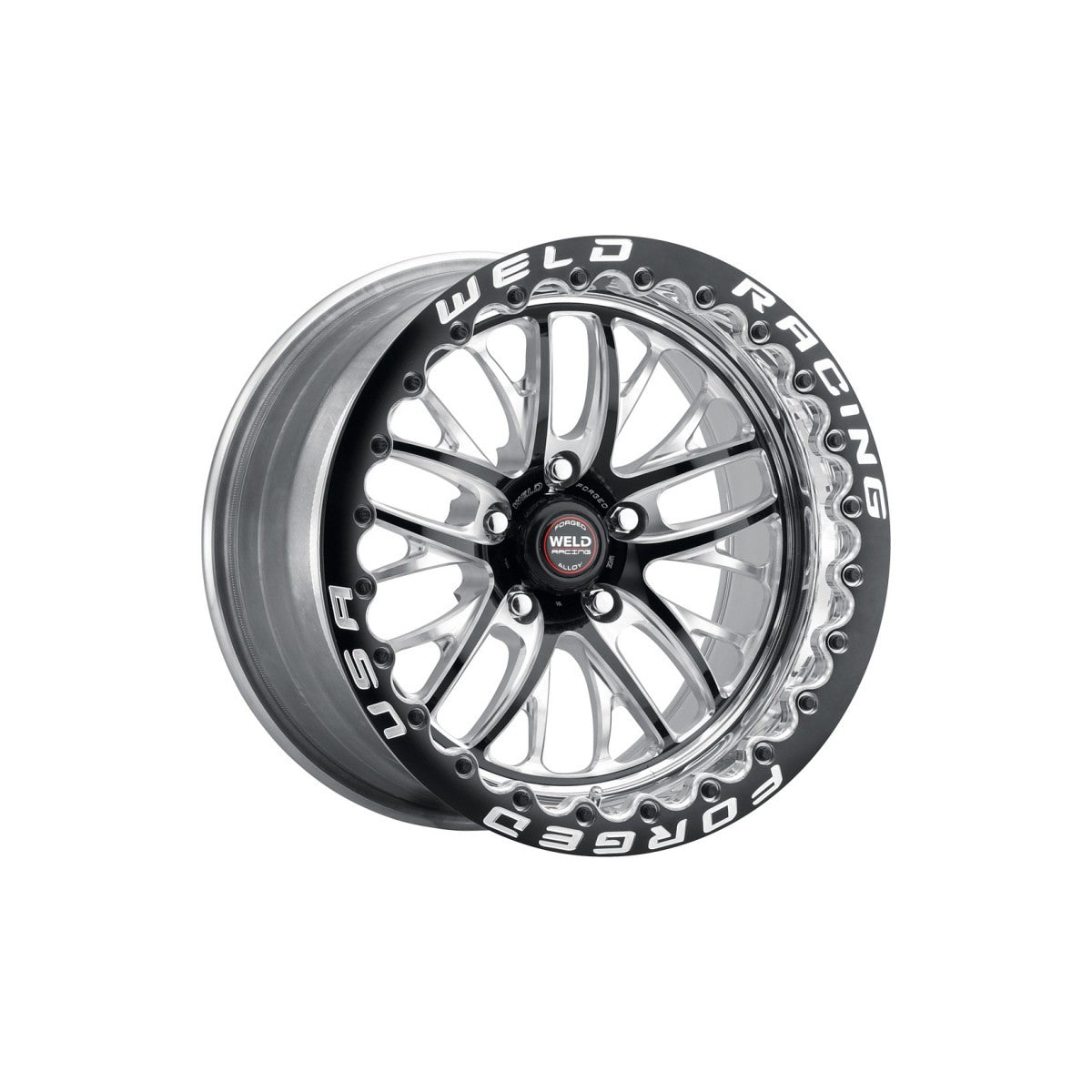 Weld Racing WEL82LB7100A80F RT-S S82 Series Wheel 17x10 5x4.5 BC 8 BS