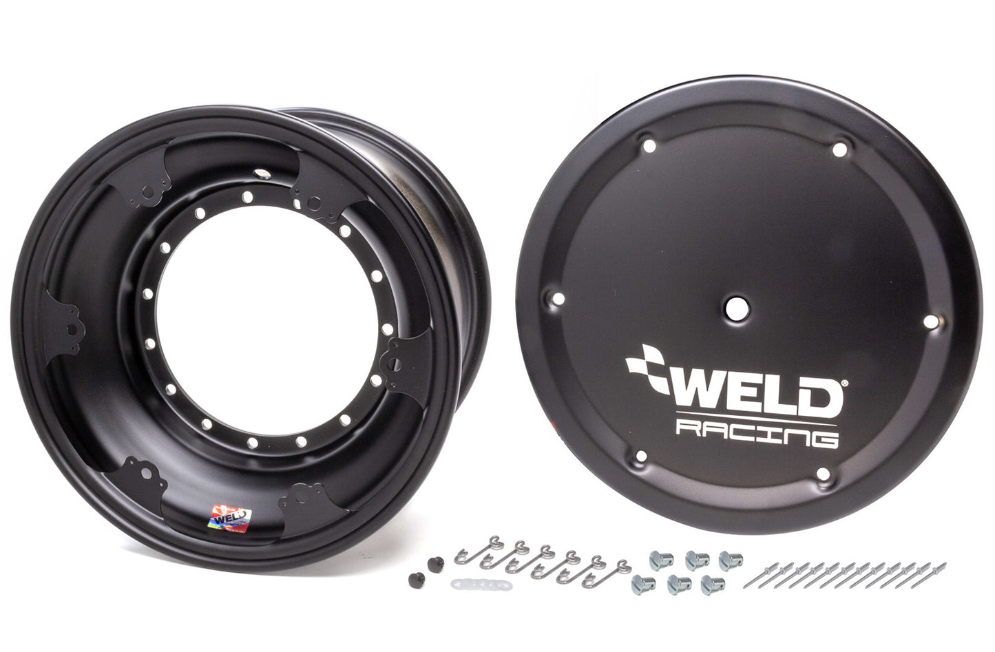 Weld Racing WEL860B-50804-6 15x8 Wheel Direct Mount 4in BS w/Cover Non-loc