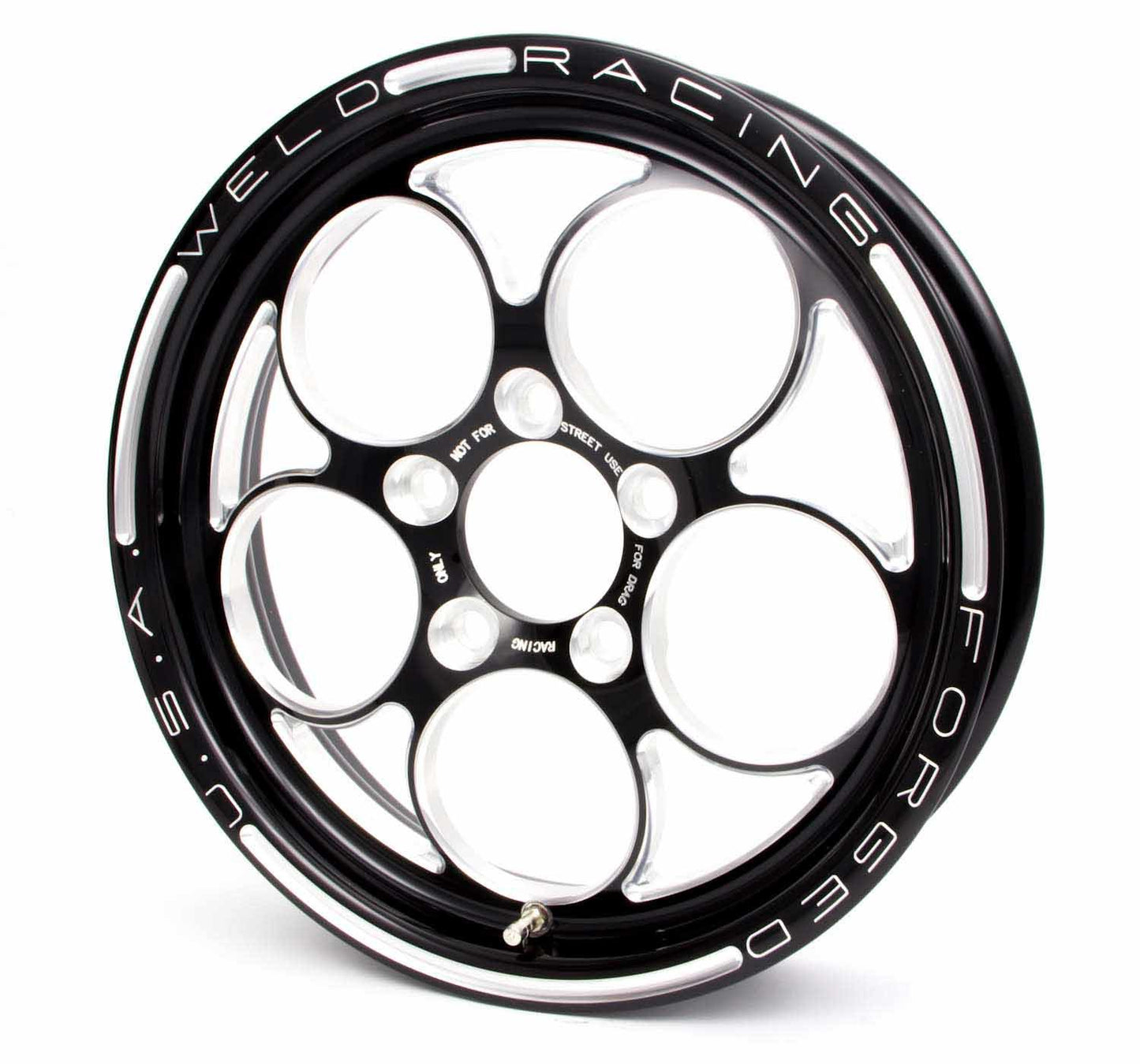 Weld Racing WEL86B-15274 Magnum PRO 15x3.5 1pc Wheel 5x4.75 1.75BS Blk