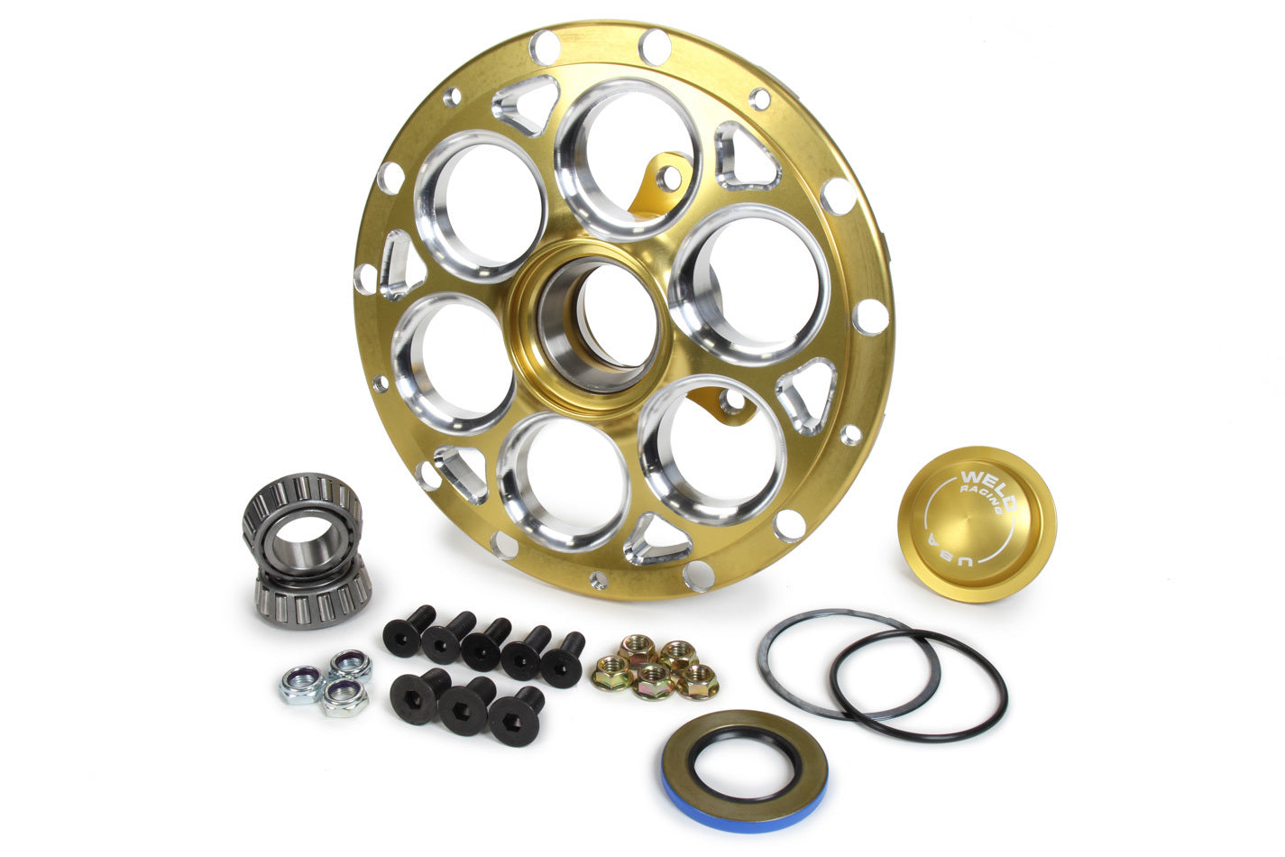 Weld Racing WELC8088-LT Hub L/W 13/15 Straight Shaft w/3 Lug Rotor Mt