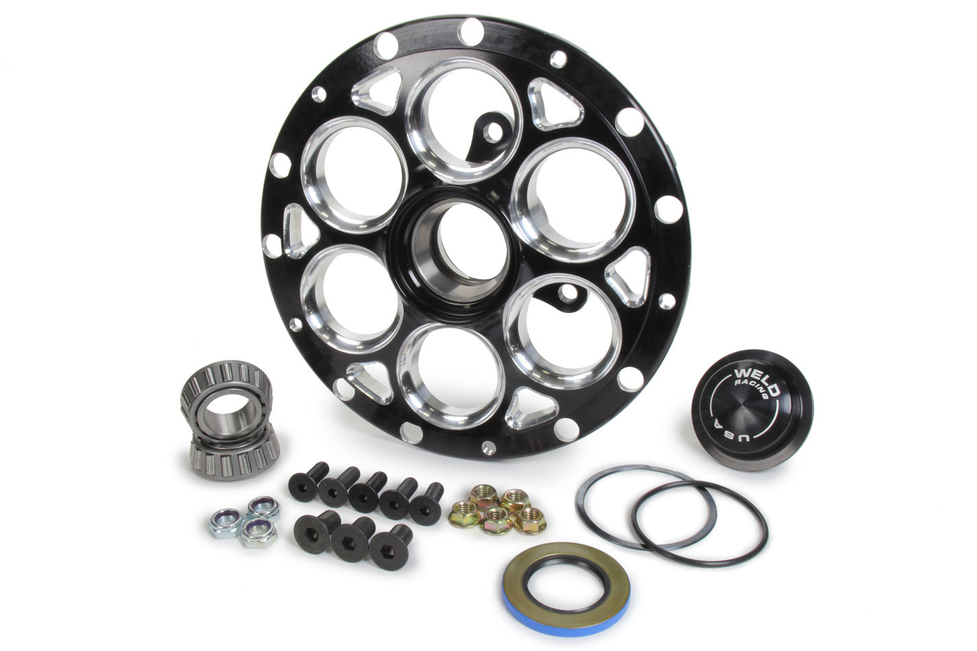 Weld Racing WELC8088B-LT Hub L/W 13/15 Straight Shaft w/3 Lug Rotor Mnt