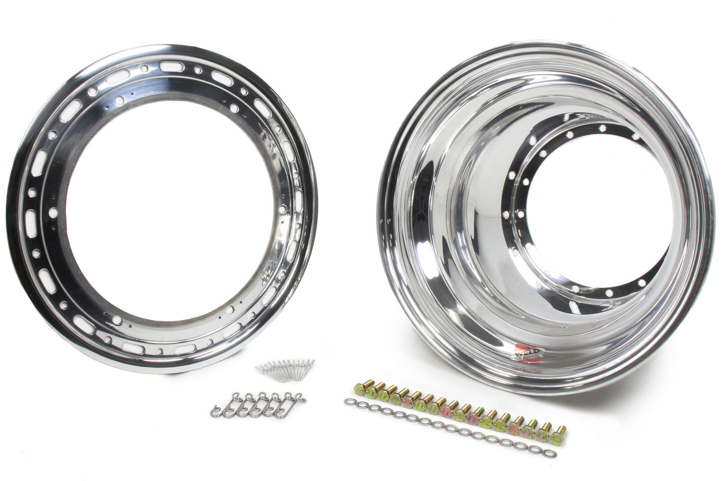 Weld Racing WELP858-5244-6 Outer Wheel Half No Covr B/L w/Dzus 15x12.25