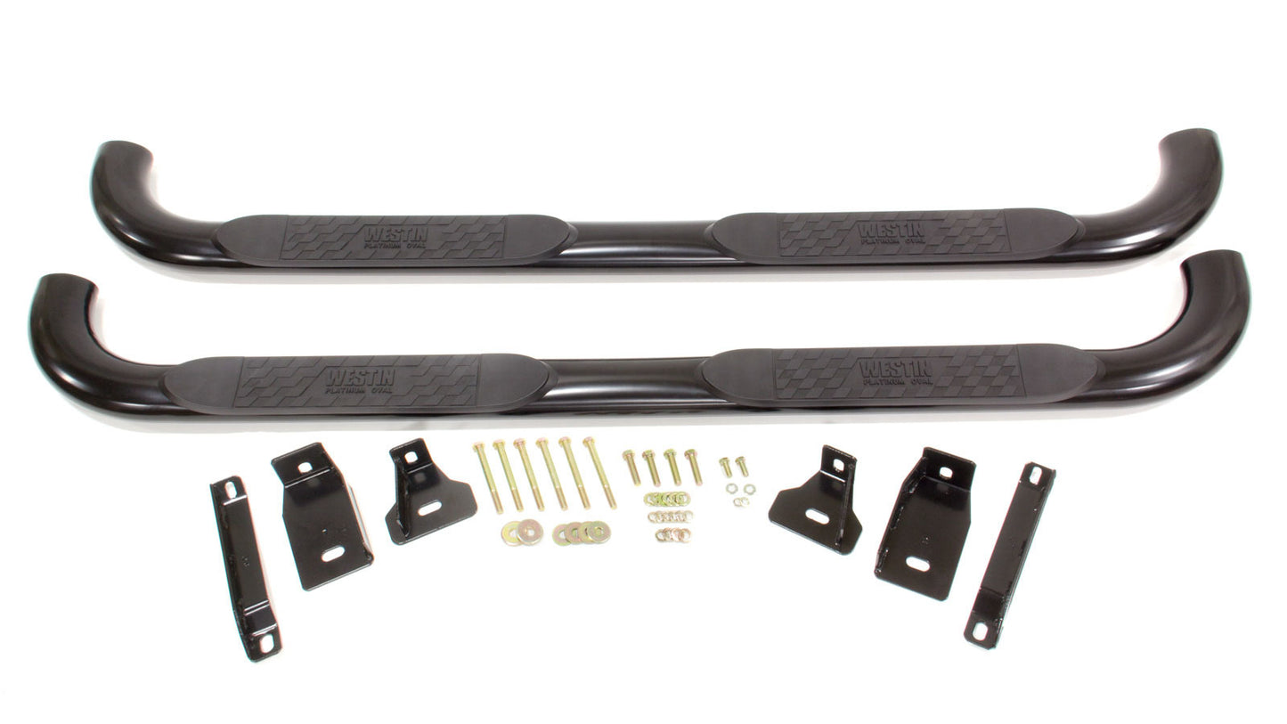 Westin WES21-1955 01-06 GM Full Size Crew Cab Oval Step Bar Black