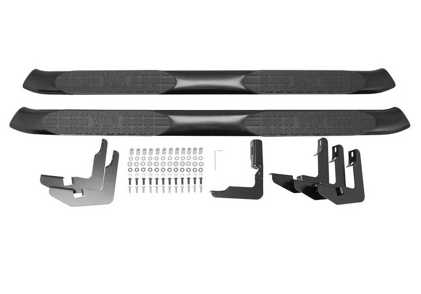 Westin WES21-54085 Pro Traxx 5in Step Bars 19- RAM 1500 Crew Cab