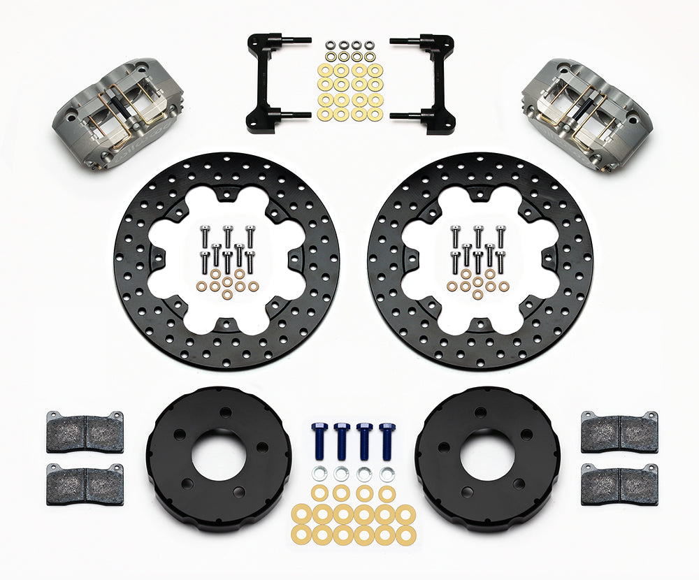 Wilwood WIL140-10015-D Drag Front Brake Kit Mustang 94-04 Ano Calipr
