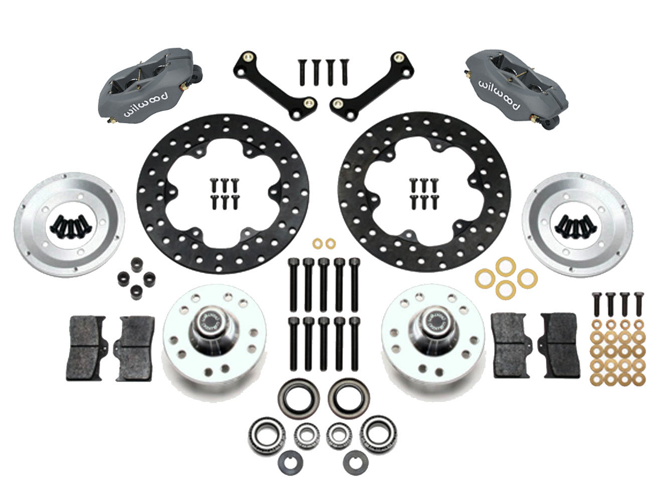 Wilwood WIL140-1035-BD MD Front Kit 82-90 Camaro Billet / Drilled