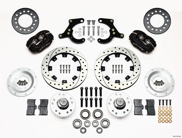 Wilwood WIL140-11010-D Front Brake Kit 55-57 Chevy