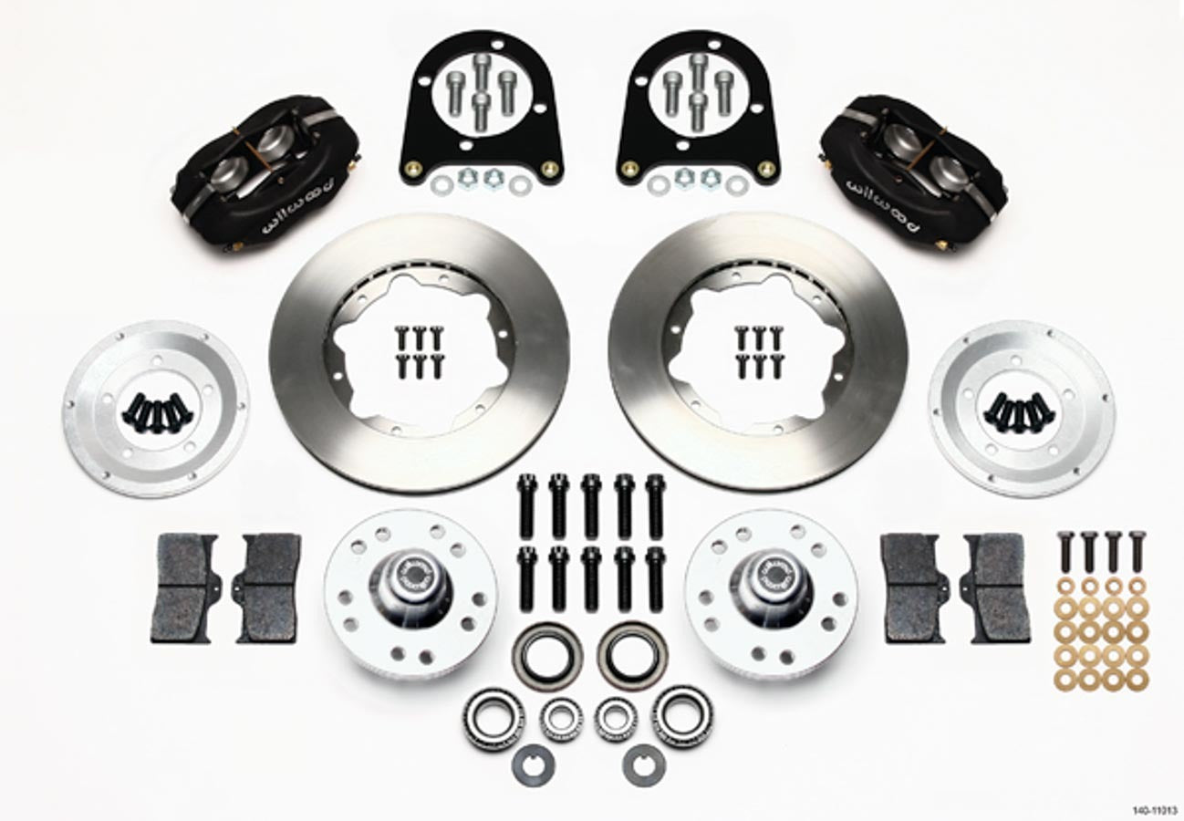 Wilwood WIL140-11013 HD Front Brake Kit 37-48 Ford-Billet