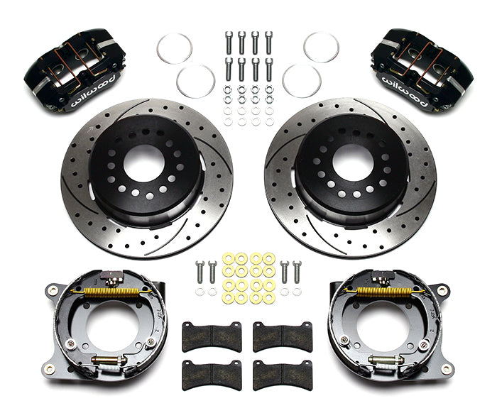 Wilwood WIL140-11827-D Rear Brake Kit GM w/Park Drilled