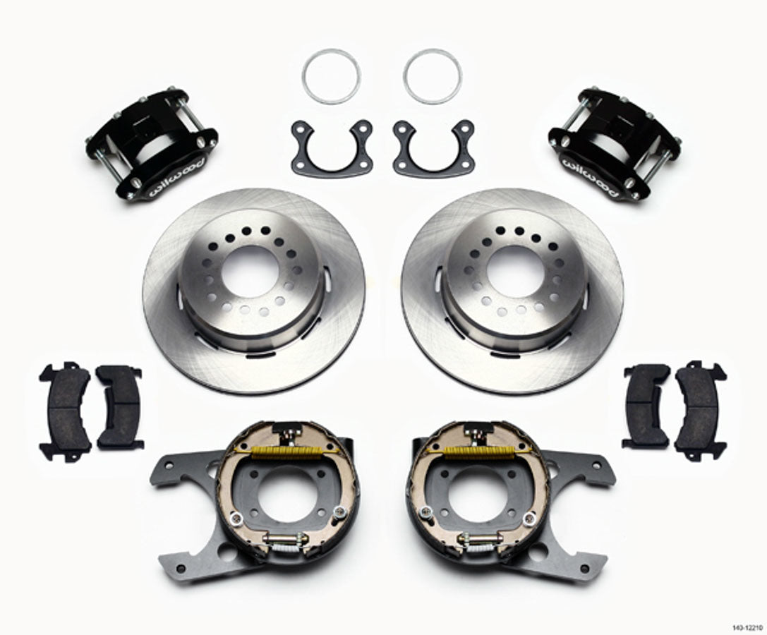 Wilwood WIL140-12210 Rear Brake Kit Small Ford 12.19in Dia