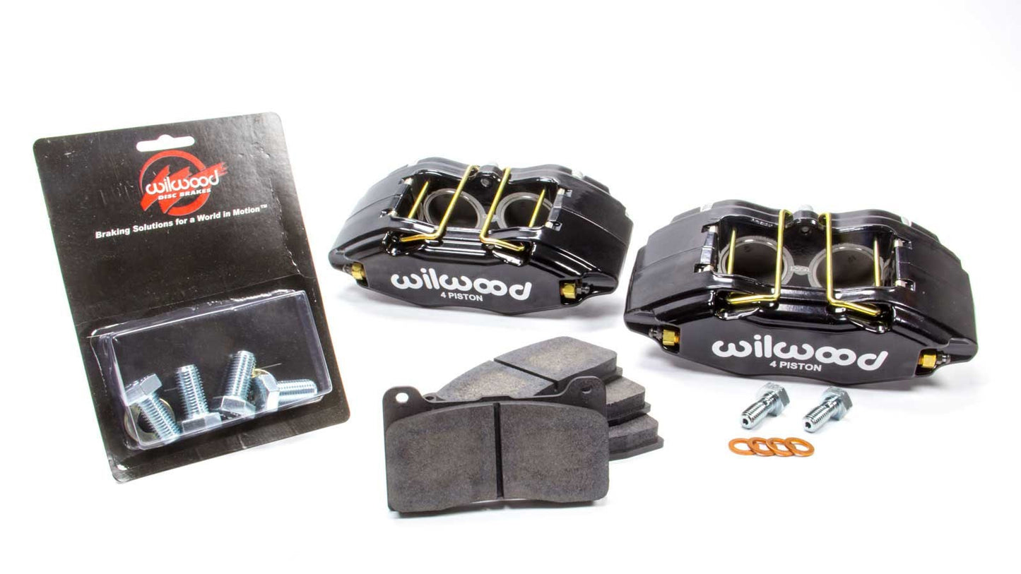 Wilwood WIL140-13029 Caliper & Pad Kit Front Honda/Acura Black