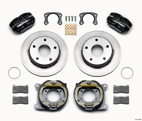 Wilwood WIL140-13664 Brake Kit Rear Big Ford New Style 12.19in