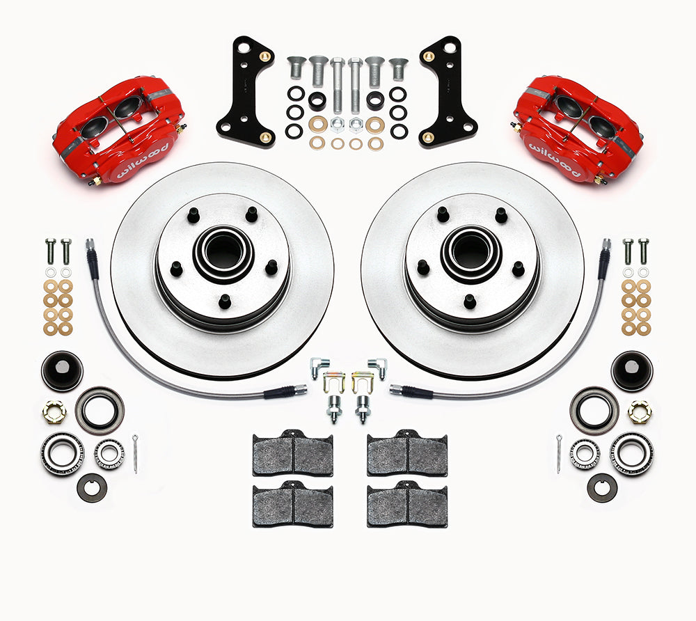 Wilwood WIL140-15272-R Front Disc Brake Kit 67- 69 Camaro w/Brake Lines