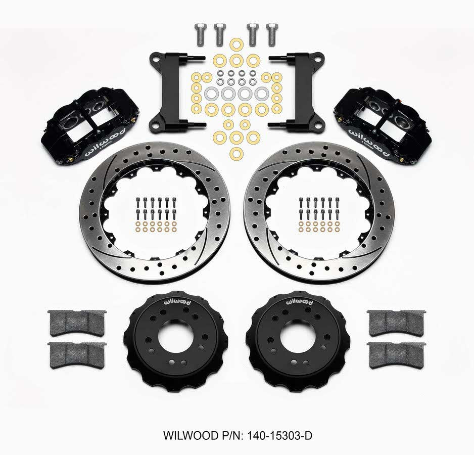 Wilwood WIL140-15303-D Front Disc Brake Kit C10 Pro Spindle 13.06in