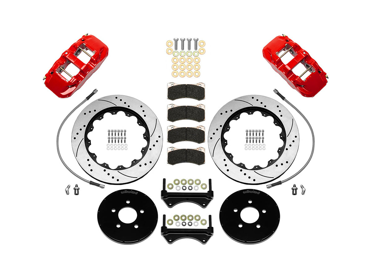 Wilwood WIL140-16403-DR Brake Kit Front 94-04 Mustang 5 Lug Aero 6
