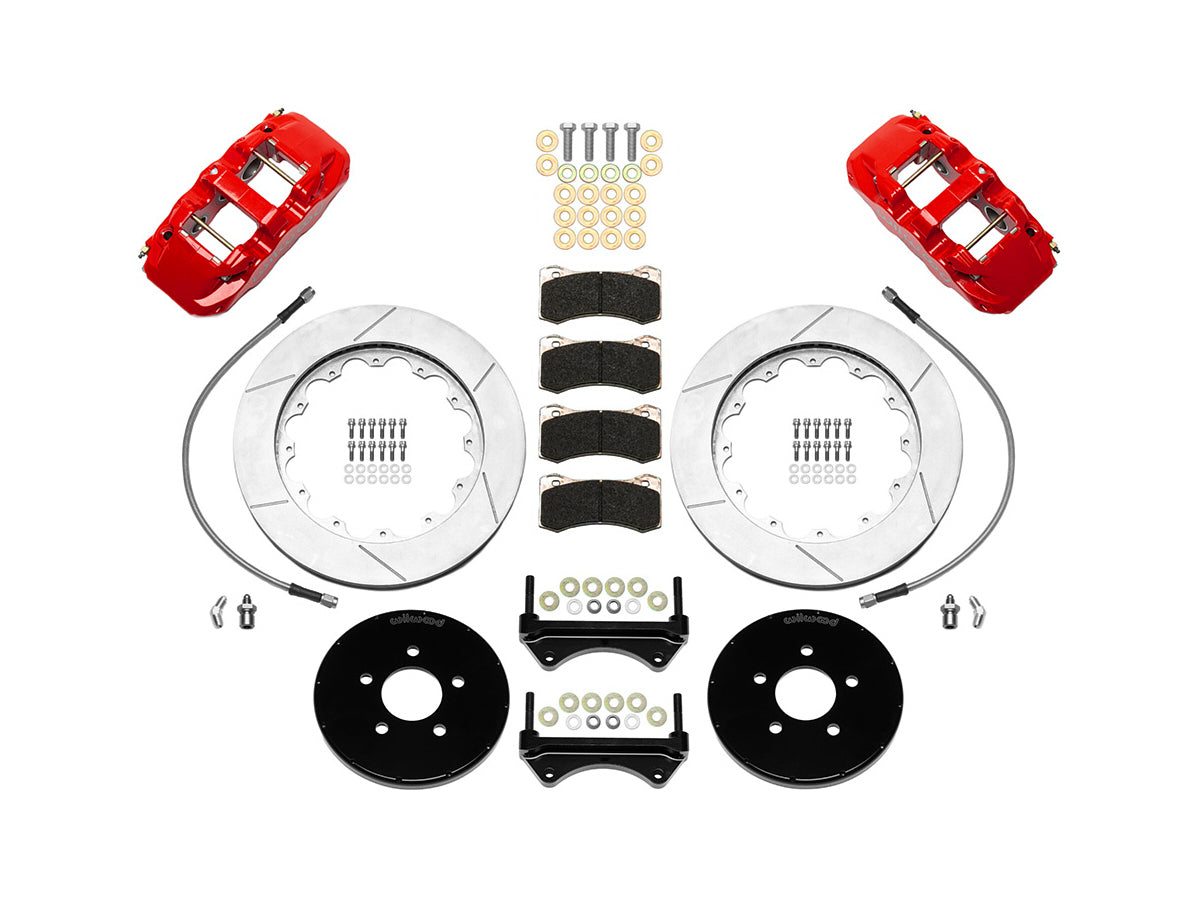 Wilwood WIL140-16403-R Brake Kit Front 94-04 Mustang 5 Lug Aero 6