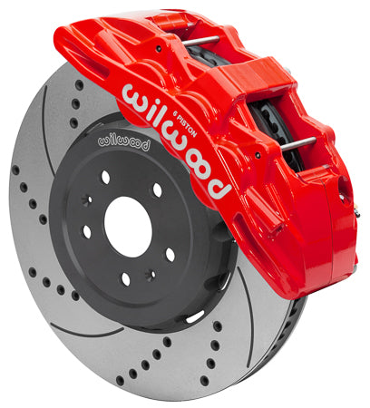 Wilwood WIL140-17004-DR Brake Kit Front Corvette C8 SX6R Drilled
