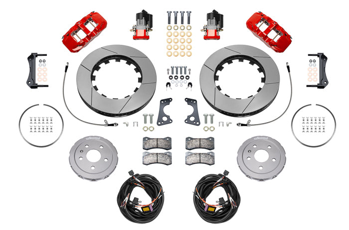 Wilwood WIL140-17009-R Brake Kit Rear Corvette C8 Aerolite 4R Slotted