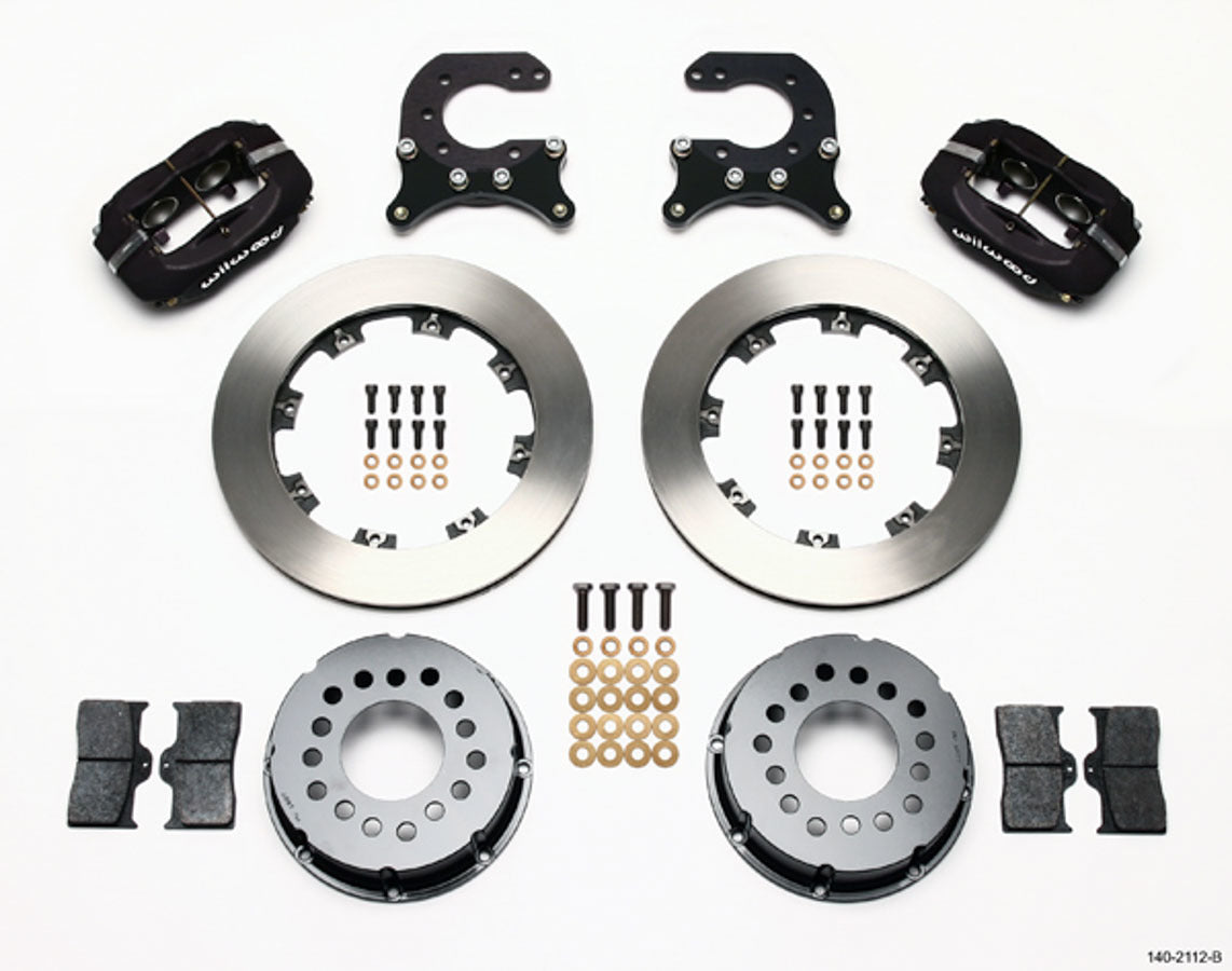 Wilwood WIL140-2112-B Rear Brake Kit-Chevy 12-Bolt Billet Calipers