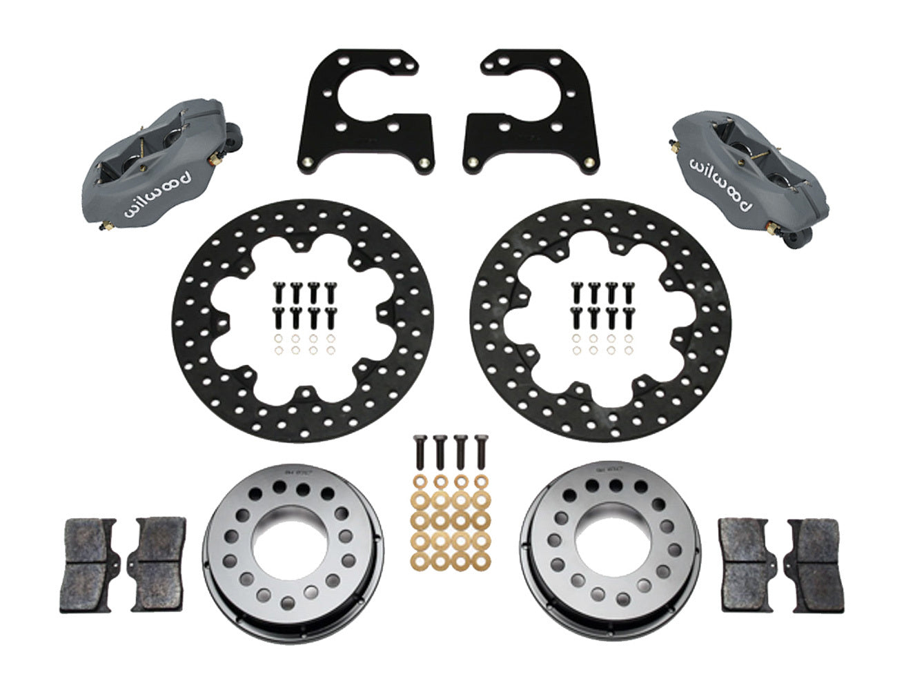 Wilwood WIL140-3623-BD Rear Drag Kit Big Ford 2.5in Offset