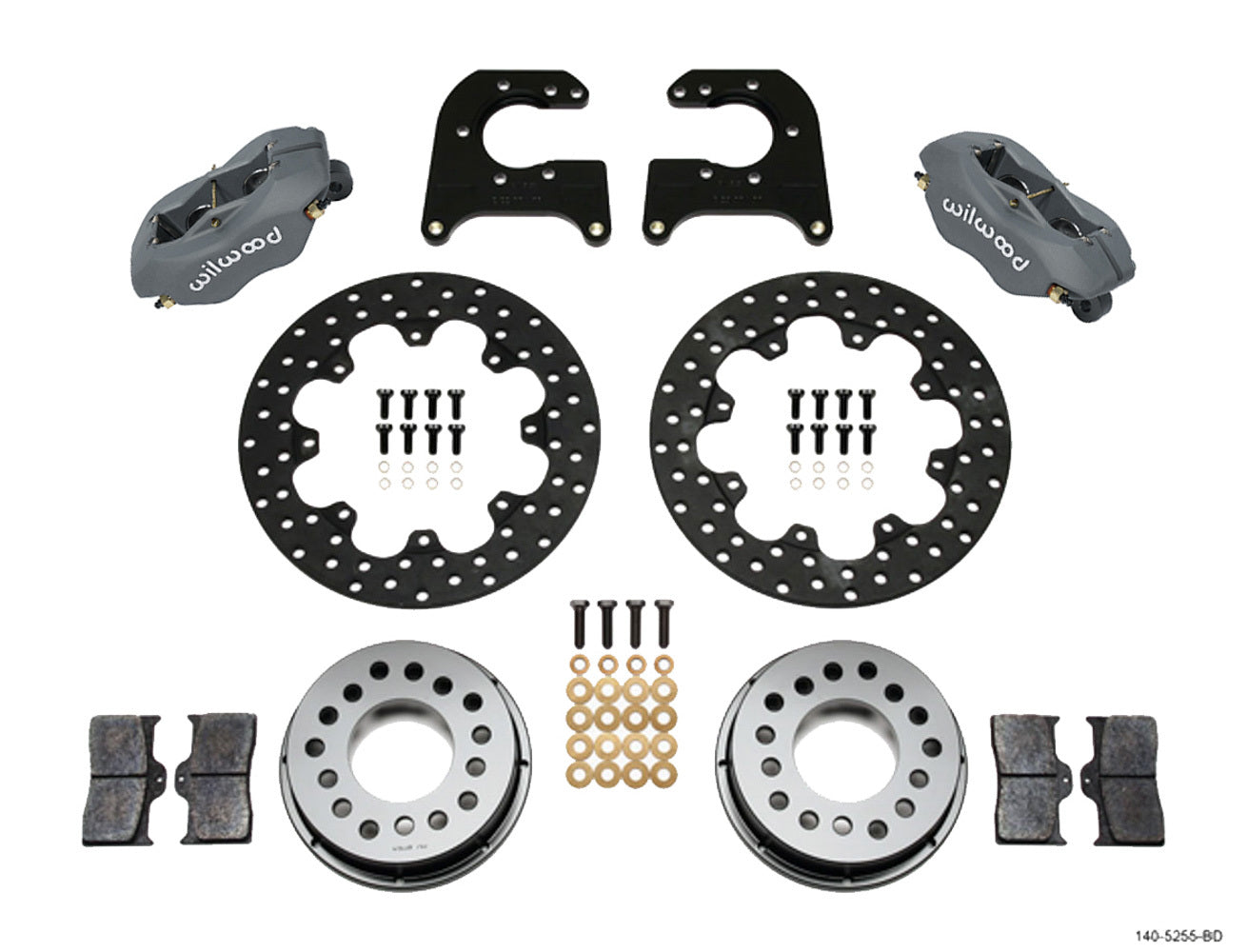 Wilwood WIL140-5255-BD Drag Rear Mopar-Dana