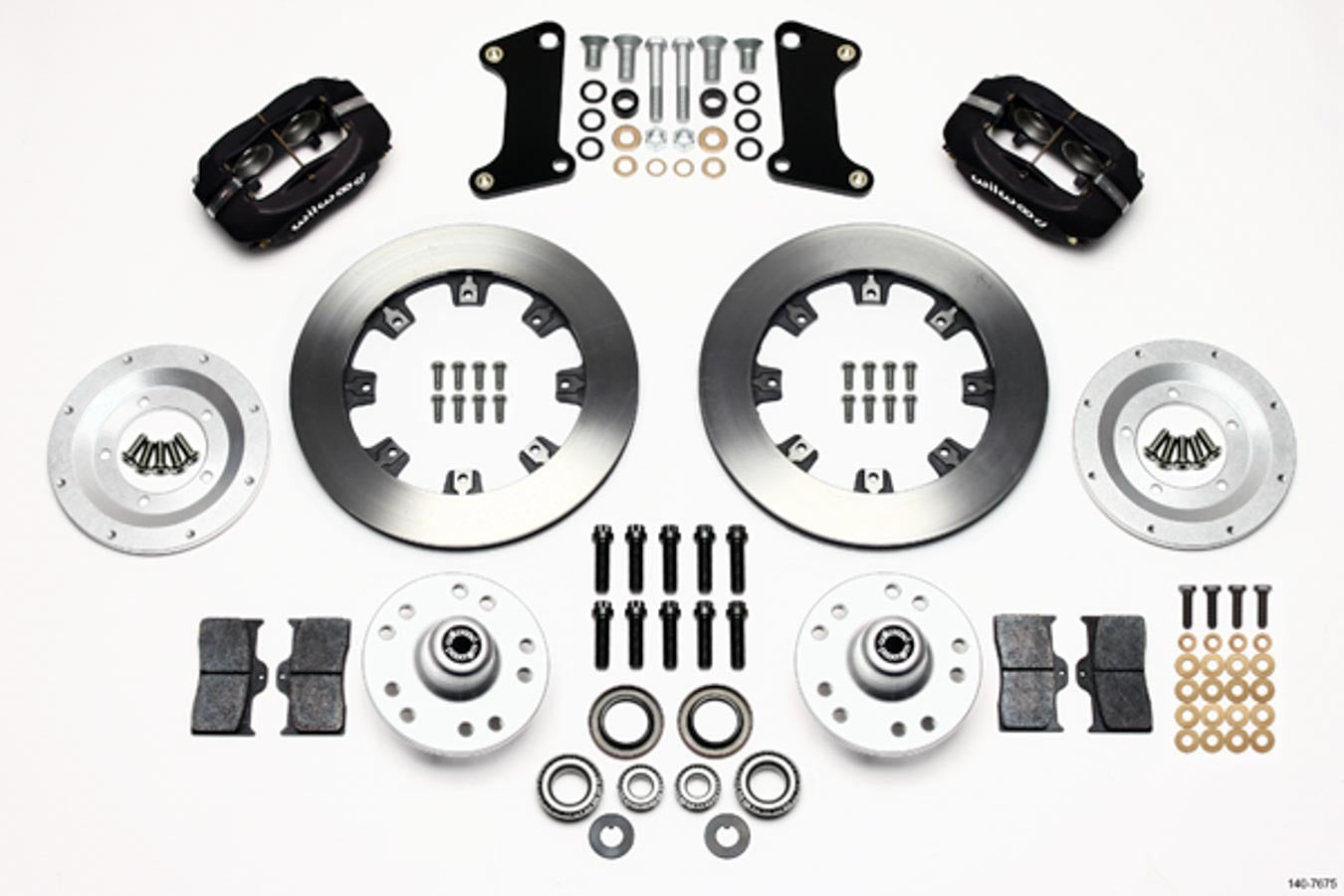 Wilwood WIL140-7675 BB Front Kit 67-72 Camaro Nova