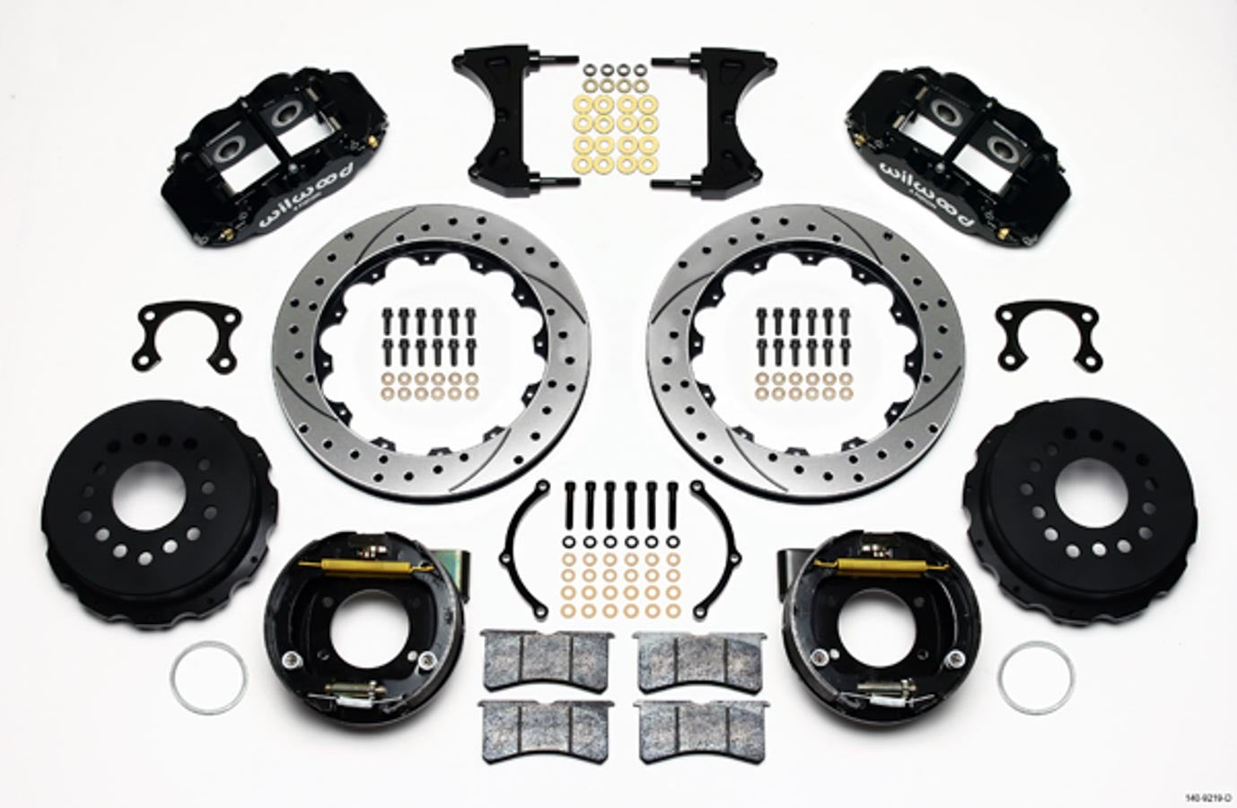 Wilwood WIL140-9219-D Rear Disc Brake Kit Ford New Style 12.88 Rotor
