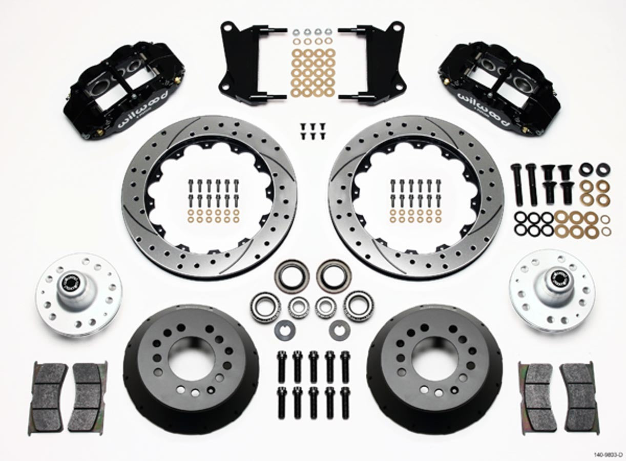 Wilwood WIL140-9803-D BB Front Kit Camaro Nova- Chevelle