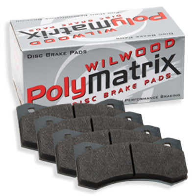 Wilwood WIL15H-16502K Brake Pad XRZ4R Poly H 10420 Pad Shape
