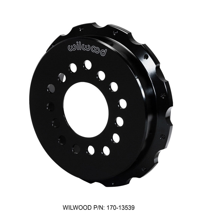 Wilwood 170-13539 Hat-Park Brake 1.54in Offset - Aluminum Multi-5 Lug - 12 on 8.75in