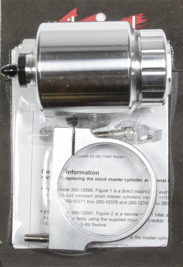 Wilwood WIL260-12697 Billet Reservoir Remote Mount