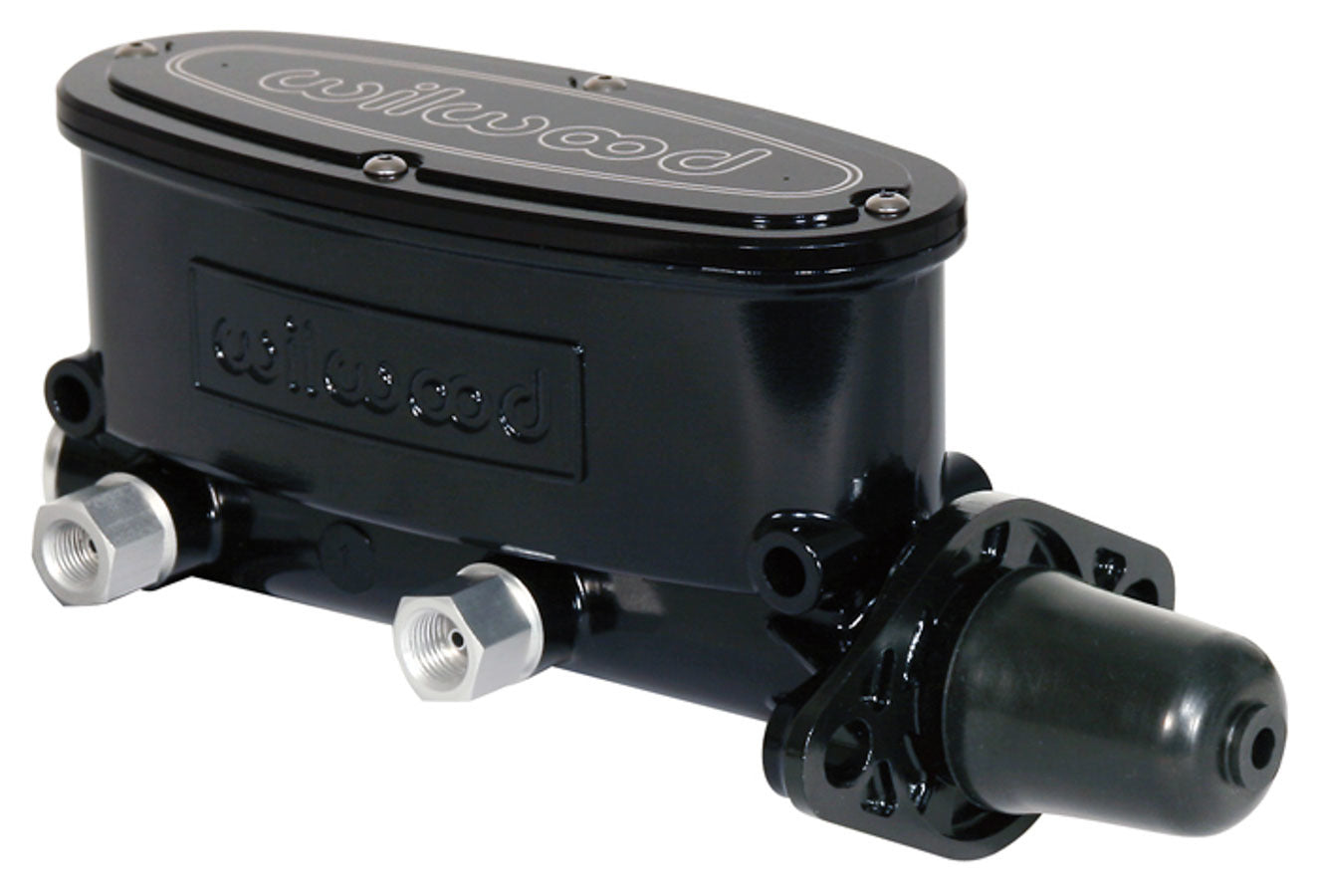 Wilwood WIL260-8556-BK Alum Tandem M/C 1.12in Bore Black