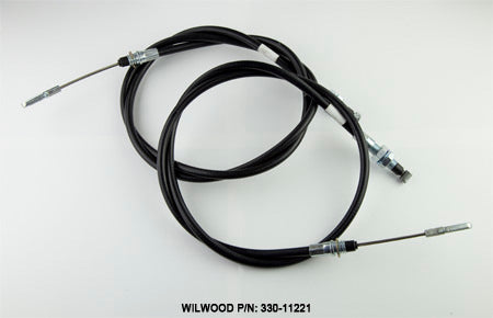 Wilwood WIL330-11221 Parking Brake Cable Kit 05-10 Mustang