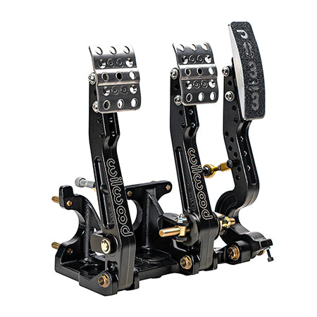 Wilwood WIL340-16603 Triple Pedal Assy Adj Floor Mnt W/Lnkg