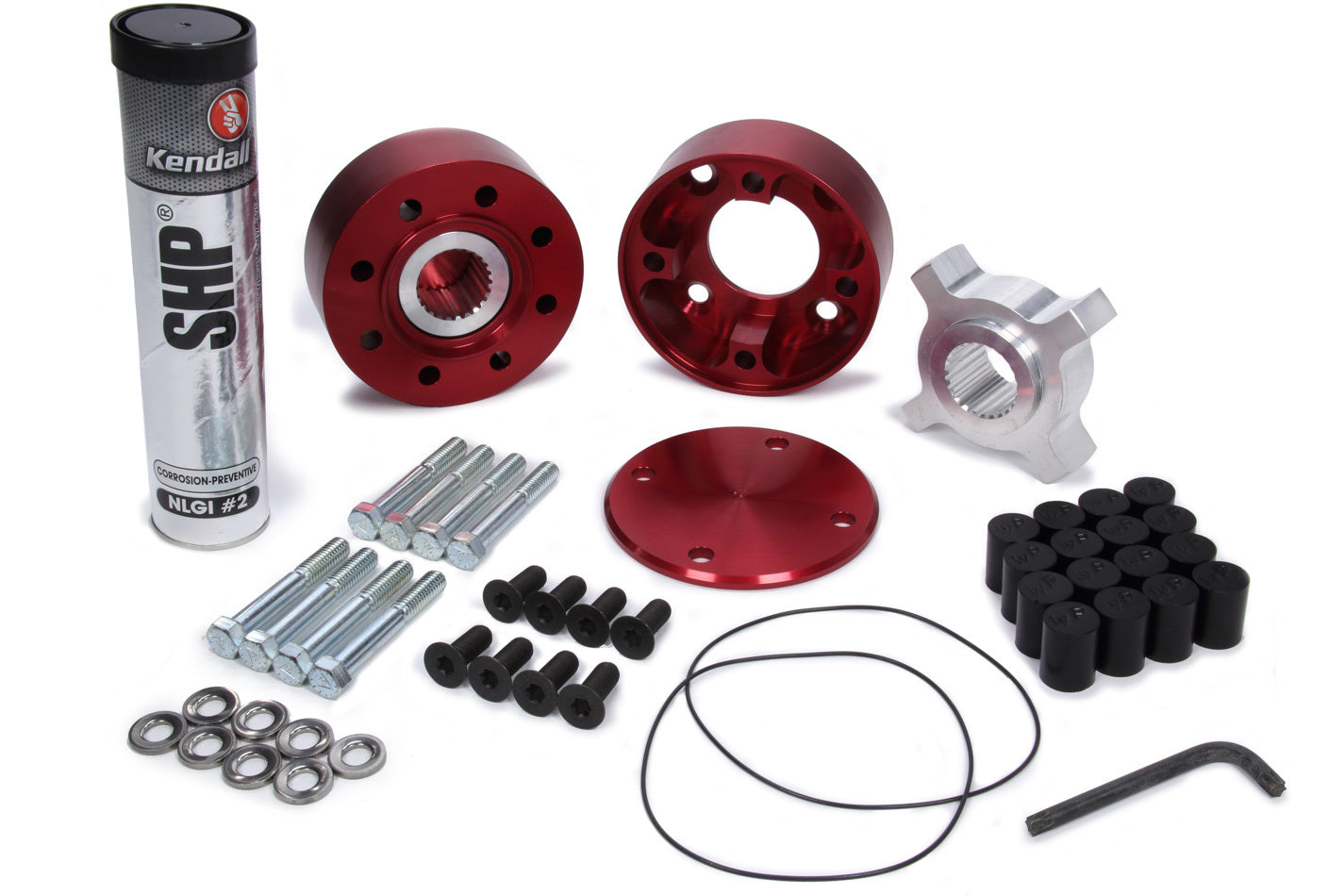 Winters WIN1153CB Drive Flange Wide 5 Cambered Black - Urthane