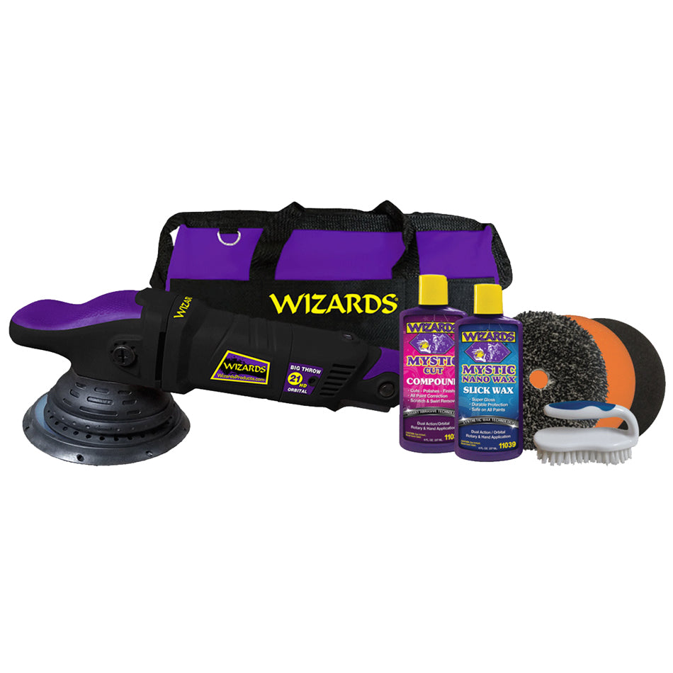 Wizard Products WIZDA21HDKIT Wizard 21 Big Throw Polisher w/SSR Kit