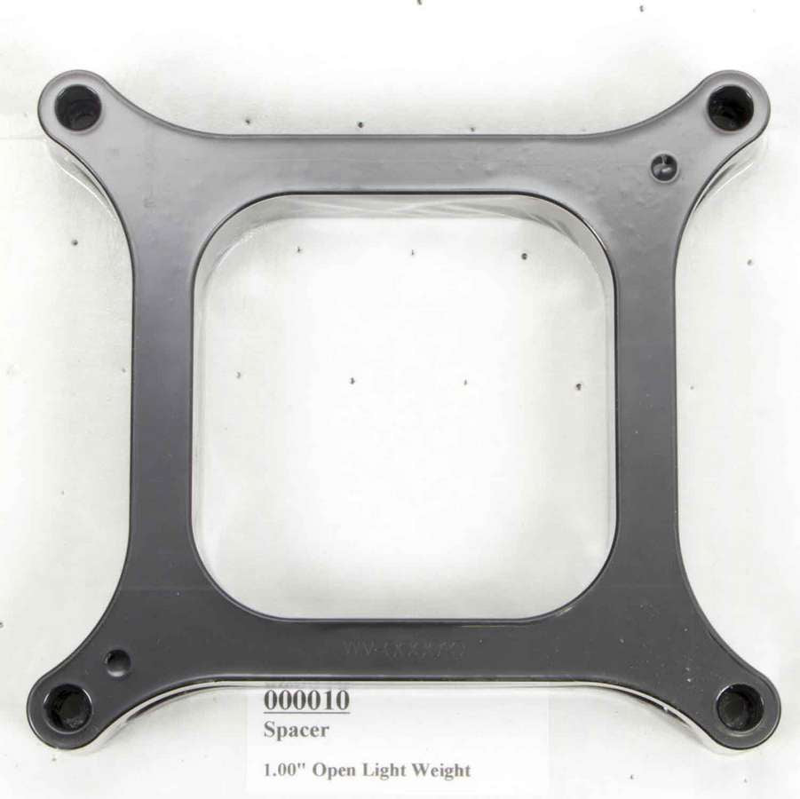 Wilson Manifolds WLS000010 Carburetor Spacer - 4150 1in Open L/W