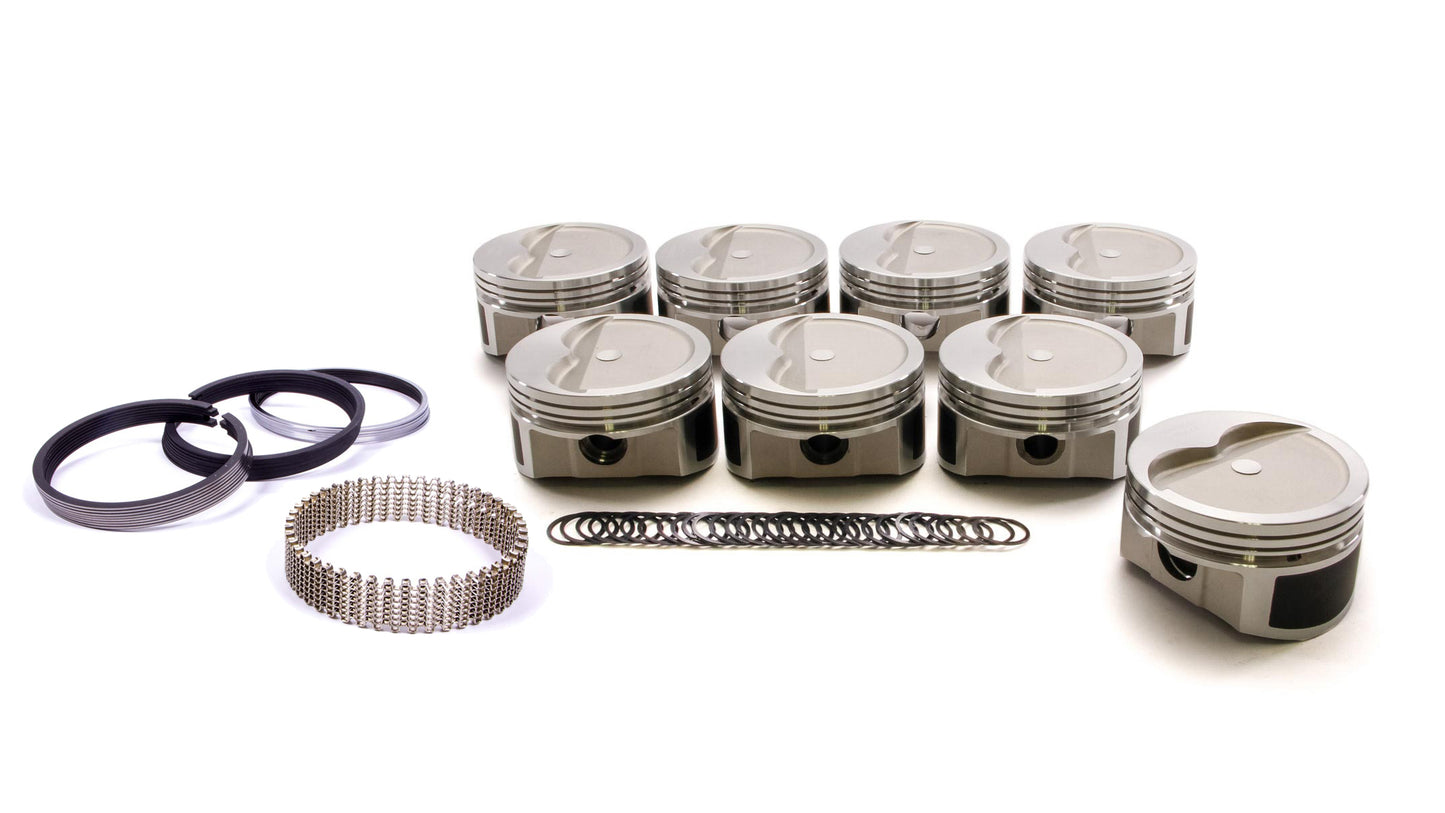 Wiseco-pro Tru WPTPTS508A3 SBC Dished Piston Set 4.030 Bore -15cc