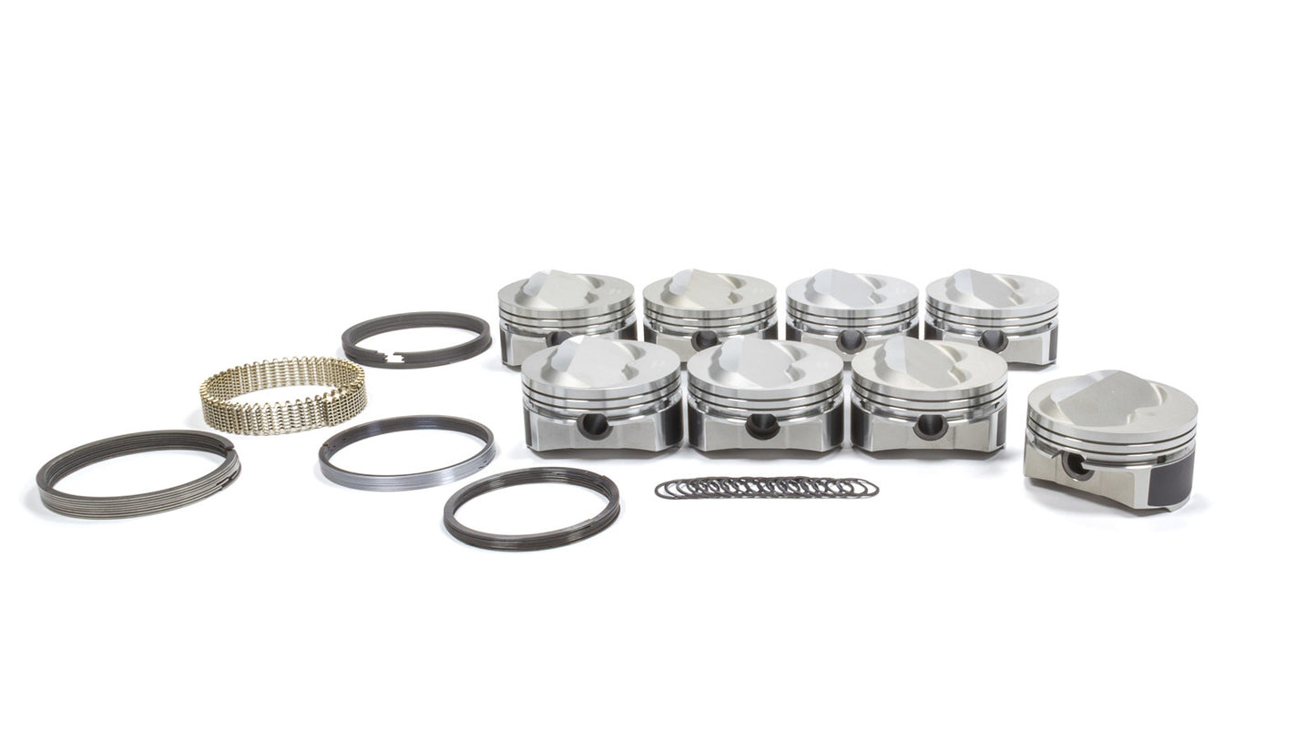 Wiseco-pro Tru WPTPTS535A4 SBC Domed Piston Set 4.165 Bore +8cc