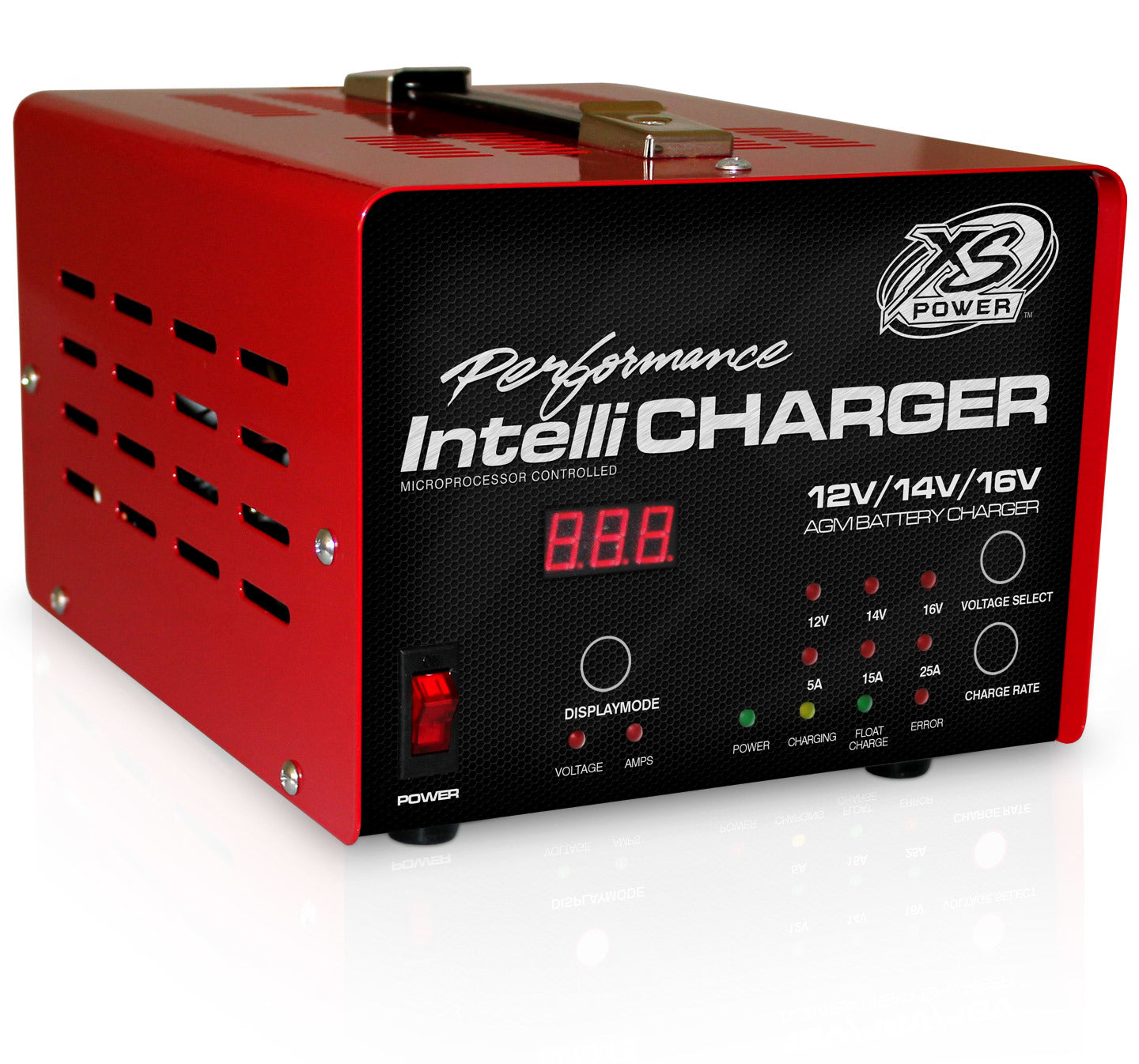 Xs Power Battery XSP1005 25 Amp Battery Charger 12v/16v