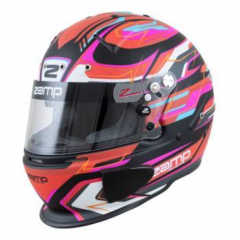 Zamp ZAMH760C42M Helmet RZ-70 Medium Red/Blk SA2020/FIA8859
