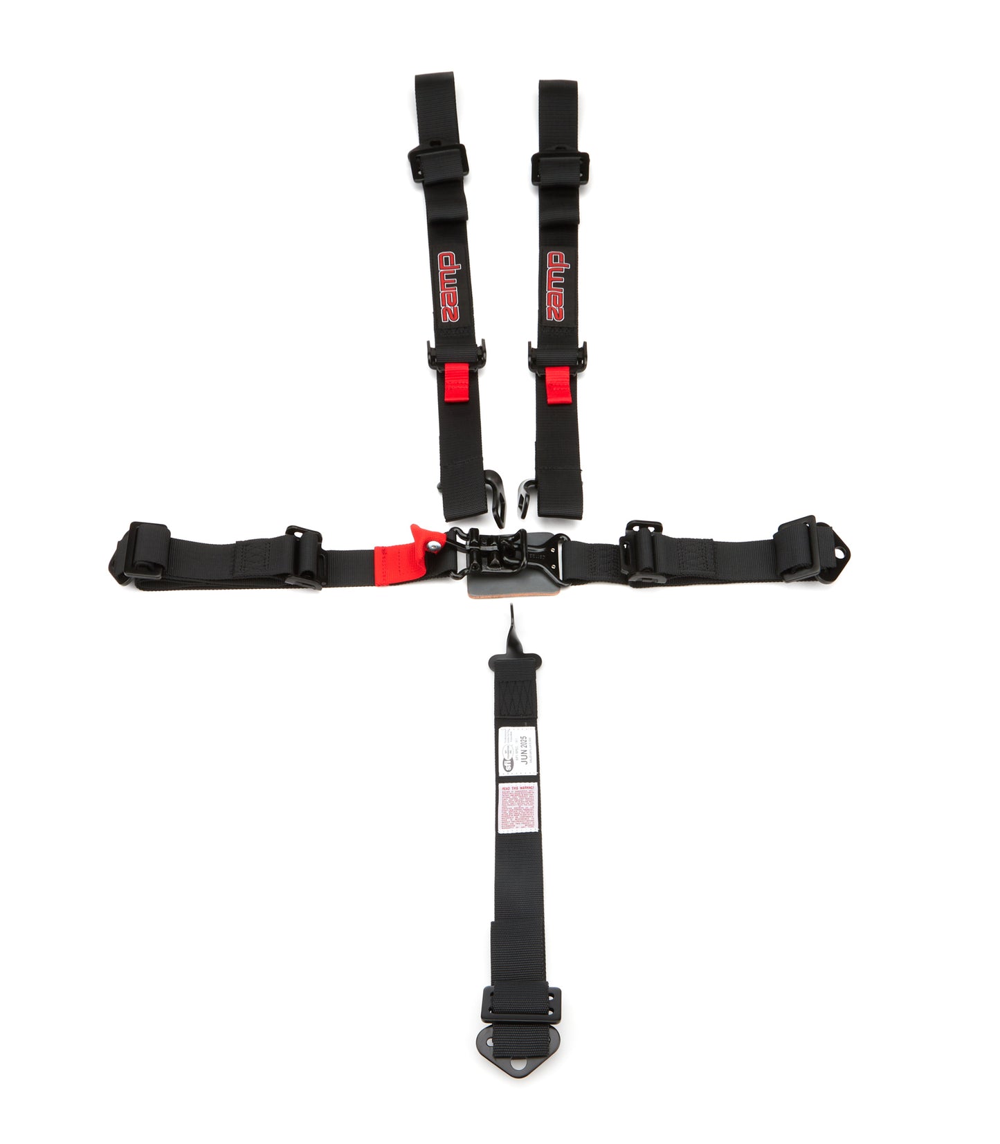 Zamp ZAMHARN01S003 Harness 5pt Black L&L 3/2in Shoulder SFI 16.1