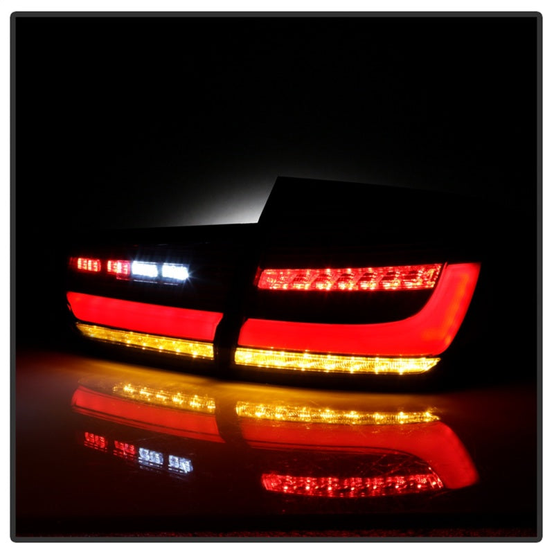 SPYDER 5088307 Spyder BMW 3 Series F30 2012-2018 Full LED Tail Lights (ALT-YD-BMWF3012-SEQ-BK) - Black