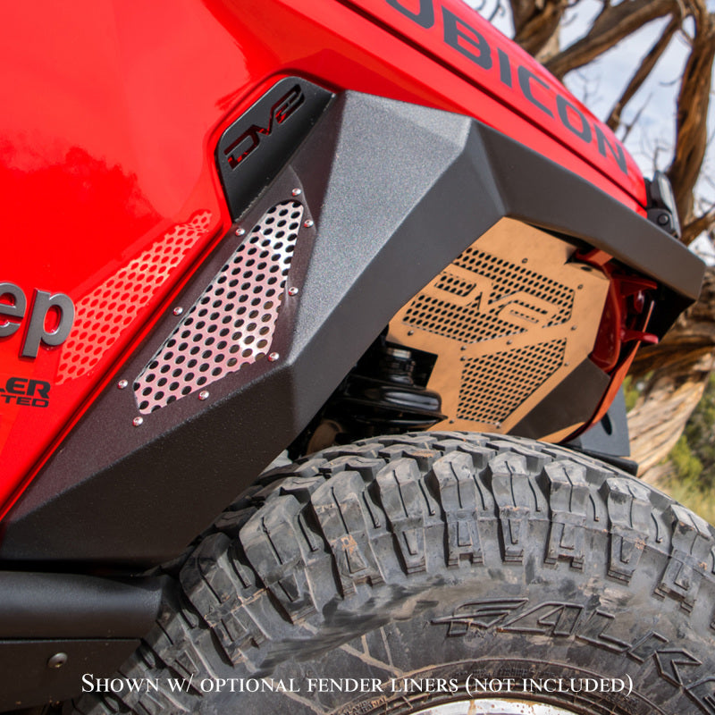 DV8 Offroad FDGL-02 2019+ Jeep Gladiator Armor Fenders