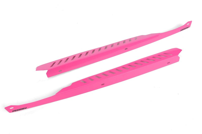Perrin Performance PSP-ENG-549HP PERRIN 08-14 Subaru WRX/STI / 08-11 Impreza Fender Shroud Set - Hyper Pink